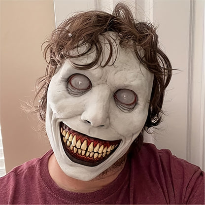 Terrifying Halloween Latex Mask | Funky Horror Role-Playing Costume Prop, Perfect for Parties & Gifts