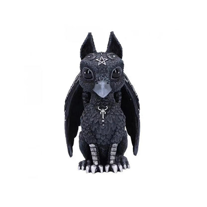 Halloween Black Dragon Snake Griffin Unicorn Figurine | Spooky Home & Desk Decor